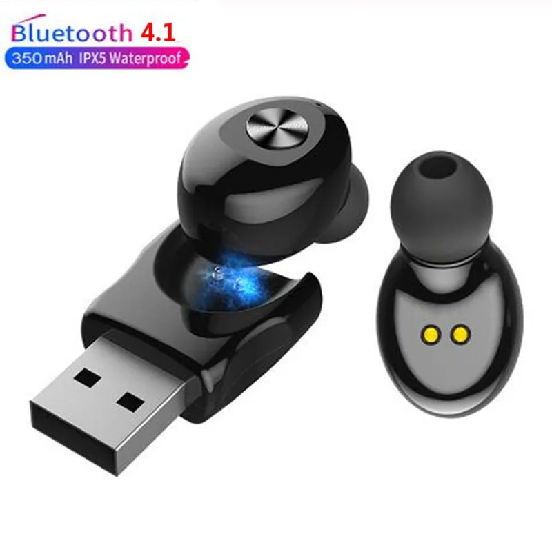 XG12 Bluetooth 4.1 EDR Technology Development Of Single Headset Wireless Waterproof Mini-ear HIFI Headset for iPhone Android
XG12 Bluetooth 4.1 EDR Technology Development Of Single Headset Wireless Waterproof Mini-ear HIFI Headset for iPhone Android