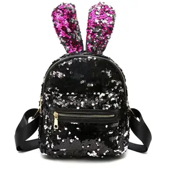 2020 Lovely Rabbit Ears Sequins Faux Leather Women's Travel Shopping Casual Backpack
2020 Lovely Rabbit Ears Sequins Faux Leather Women's Travel Shopping Casual Backpack