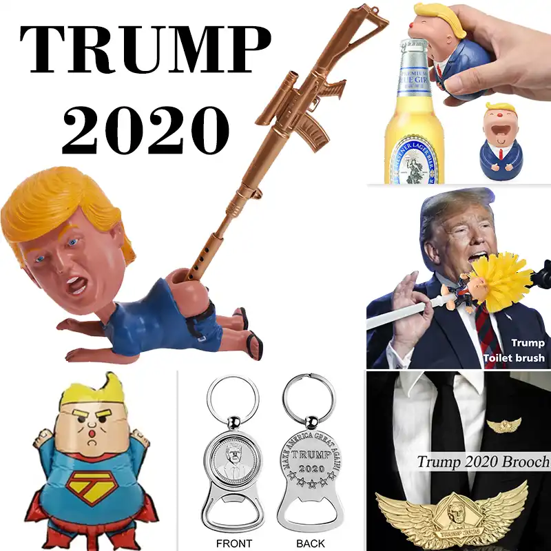 donald trump funny pen stand holder joke birthday gift toy funny