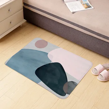 Bathroom Carpet Pattern Rectangle Non-slip Water Proof Oil-proof Living Room Bedside Door Decoration Functional Nordic Rugs
Bathroom Carpet Pattern Rectangle Non-slip Water Proof Oil-proof Living Room Bedside Door Decoration Functional Nordic Rugs