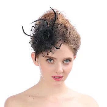 Tea party hats for women Flower Mesh Ribbons Feathers Headband Cocktail Tea Party Hat Headwear for Girls Y104
Tea party hats for women Flower Mesh Ribbons Feathers Headband Cocktail Tea Party Hat Headwear for Girls Y104