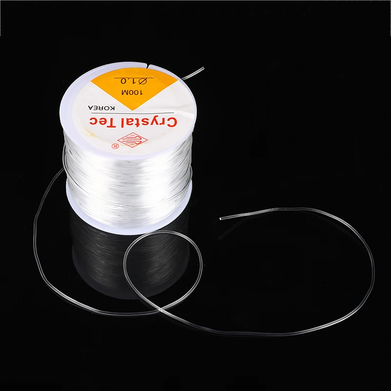 1pc 0.6/0.7/0.8/1.0mm Stretch Elastic Cords Transparent Line Bracelet Thread Beading Rope String DIY Jewelry Making Accessories
1pc 0.6/0.7/0.8/1.0mm Stretch Elastic Cords Transparent Line Bracelet Thread Beading Rope String DIY Jewelry Making Accessories