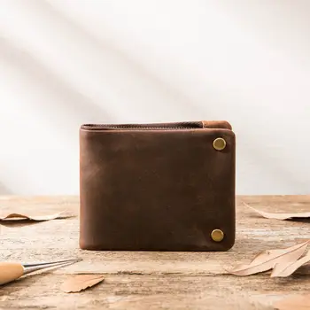 Vintage Quality Guarantee Leather Wallet Real Genuine Leather Wallet Men Purses Cowhide Wallets (Size: 1 PC, Color: Brown)
Vintage Quality Guarantee Leather Wallet Real Genuine Leather Wallet Men Purses Cowhide Wallets (Size: 1 PC, Color: Brown)