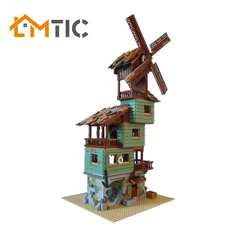 BuildMOC строительные блоки 1762 шт. кубики для творчества Коллекционная модель