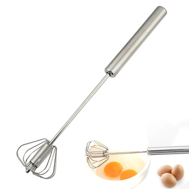 Kitchen Gadgets 1pc Stainless Steel Egg Beater Egg Wire Whisk Hand Rotate Egg Stirring Tools Milk Cream Butter Whisk Mixer
Kitchen Gadgets 1pc Stainless Steel Egg Beater Egg Wire Whisk Hand Rotate Egg Stirring Tools Milk Cream Butter Whisk Mixer
