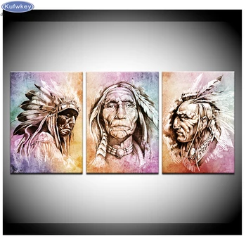 3 pieces DIY 5D Diamond Painting Indian men Full Square Round Drill Diamond Cross Stitch Beads Embroidery Mosaic Handmade Gift
3 pieces DIY 5D Diamond Painting Indian men Full Square Round Drill Diamond Cross Stitch Beads Embroidery Mosaic Handmade Gift