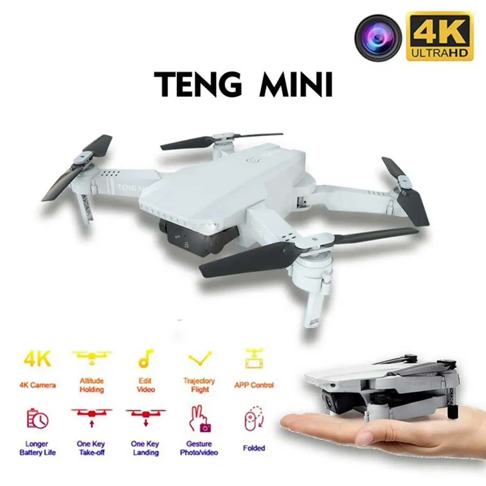 KF609 Drone HD 720P/4k WiFi Real-time Transmission Fpv Video Live Recording Dual Camera Height Keeping Drone with Camera
KF609 Drone HD 720P/4k WiFi Real-time Transmission Fpv Video Live Recording Dual Camera Height Keeping Drone with Camera
