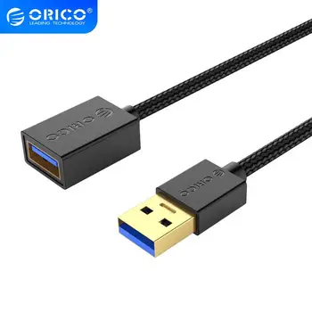 ORICO USB Type A Extension Cable USB3.0 Male to Female Extender Cable Data Sync Fast Speed Cable Extended For Laptop Smart TV
ORICO USB Type A Extension Cable USB3.0 Male to Female Extender Cable Data Sync Fast Speed Cable Extended For Laptop Smart TV