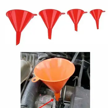 

4 Piece Funnel Set 2" 3" 4" 5" Included Home Kitchen Or Automobiles Filling Oil Equipment Car Accessories TXTB1