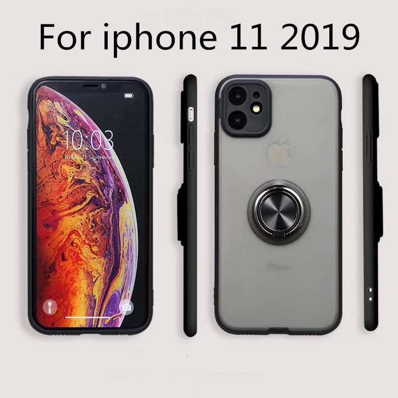 Magnetic Finger Ring Bracket Phone Case For iPhone 11 Pro 2019 Case X XR XS Max 6 7 8 Plus Full Shockproof Soft Car Holder Cover
Magnetic Finger Ring Bracket Phone Case For iPhone 11 Pro 2019 Case X XR XS Max 6 7 8 Plus Full Shockproof Soft Car Holder Cover