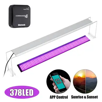 72W Ultra-thin RGB 90CM LED Fish Tank Light Full Spectrum Aquarium Lamp with 4 Way Commander Controller for 90-110cm Fish Tank
72W Ultra-thin RGB 90CM LED Fish Tank Light Full Spectrum Aquarium Lamp with 4 Way Commander Controller for 90-110cm Fish Tank