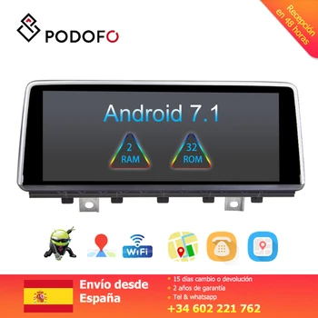 Podofo Car Multimedia Player Radio Android 7.1 Multi-Point Touch Capacitive Screen Mirror Link Bluetooth for BMW X6 (2014-2017)
Podofo Car Multimedia Player Radio Android 7.1 Multi-Point Touch Capacitive Screen Mirror Link Bluetooth for BMW X6 (2014-2017)