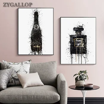 Fashion Perfume Bottle Posters and Prints Nordic Wall Art Canvas Painting Cuadro Champagne Vogue-Pictures Modern Room Decoration
Fashion Perfume Bottle Posters and Prints Nordic Wall Art Canvas Painting Cuadro Champagne Vogue-Pictures Modern Room Decoration