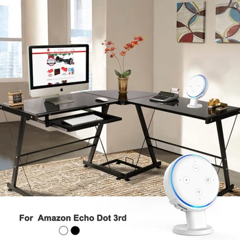 Desktop Stand for Amazon Echo Dot 3rd Generation Black Alexa Voice Assistants Holder Desk Mount Speaker Accessories Bracket
Desktop Stand for Amazon Echo Dot 3rd Generation Black Alexa Voice Assistants Holder Desk Mount Speaker Accessories Bracket