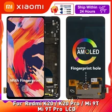 Ensemble écran tactile LCD Super Amoled de remplacement, pour Xiaomi Redmi K20 Pro, 9T Mi 9T Pro=