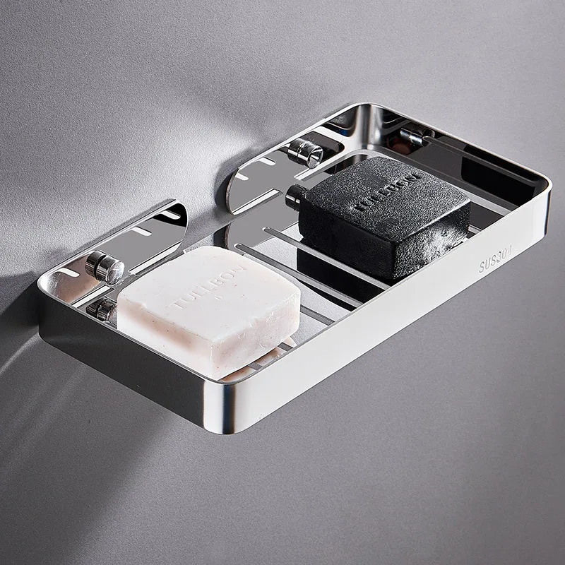 Soap Dish fragrant zao jia Hole Punched 304 Stainless Steel Wall Hanging Water Draining Bathroom Rack Toilet Network Soap Dish
Soap Dish fragrant zao jia Hole Punched 304 Stainless Steel Wall Hanging Water Draining Bathroom Rack Toilet Network Soap Dish