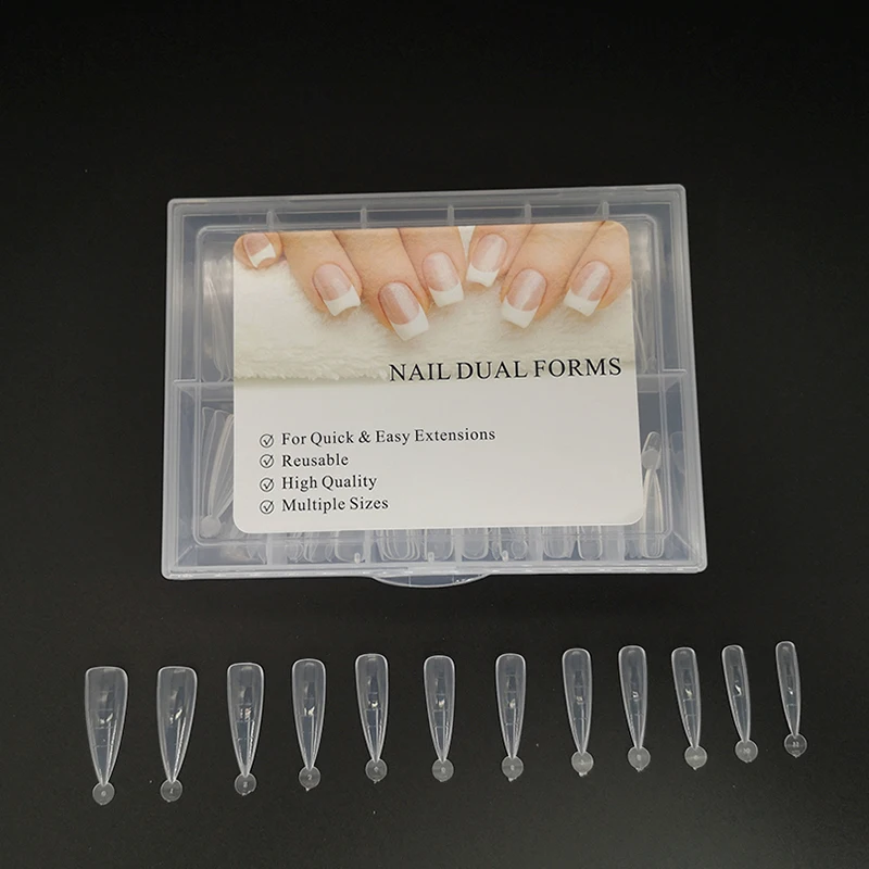 Poly Nails UV Gels Mold Forms 120pcs Builder Scale Mold Nail False Tips Dual Form Reusable Tool UV Gel Full Cover Shape 2020 New
Poly Nails UV Gels Mold Forms 120pcs Builder Scale Mold Nail False Tips Dual Form Reusable Tool UV Gel Full Cover Shape 2020 New