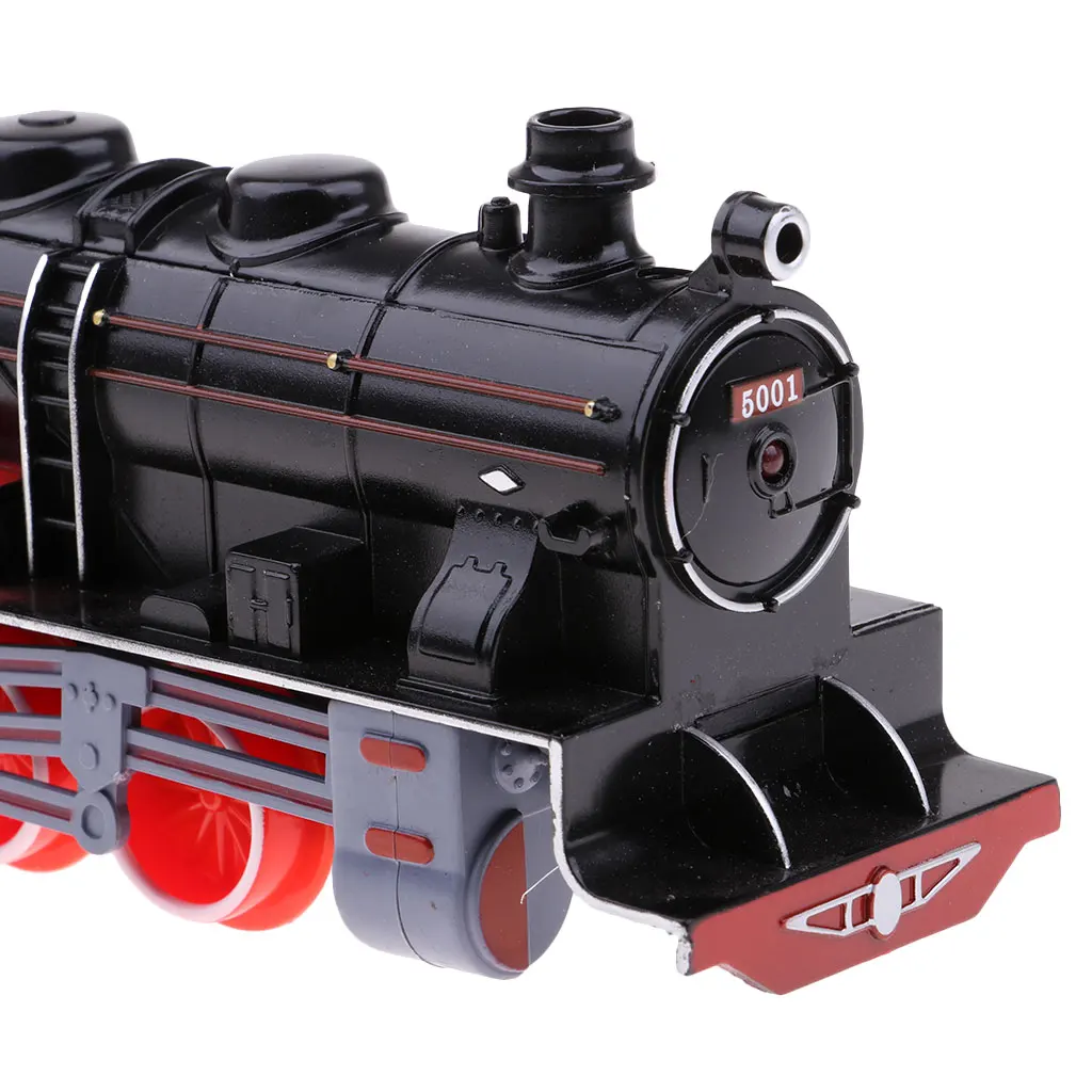 Chinese Steam Locomotive Model & Cars for Railroad Props Collectible | Игрушки и хобби