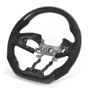Carbon Fiber Steering Wheel Nappa Preforated Leather W/ Black Stitching Fit for Honda Civic FC Type-R FK8 2016-2018 2019 2020
Carbon Fiber Steering Wheel Nappa Preforated Leather W/ Black Stitching Fit for Honda Civic FC Type-R FK8 2016-2018 2019 2020