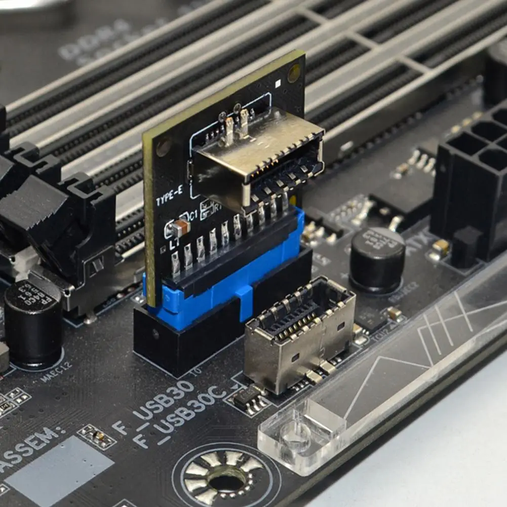 USB 3.1 Front Panel Socket to USB 3.0 20Pin Header Adapter Extension For Motherboard Male C7M1
USB 3.1 Front Panel Socket to USB 3.0 20Pin Header Adapter Extension For Motherboard Male C7M1