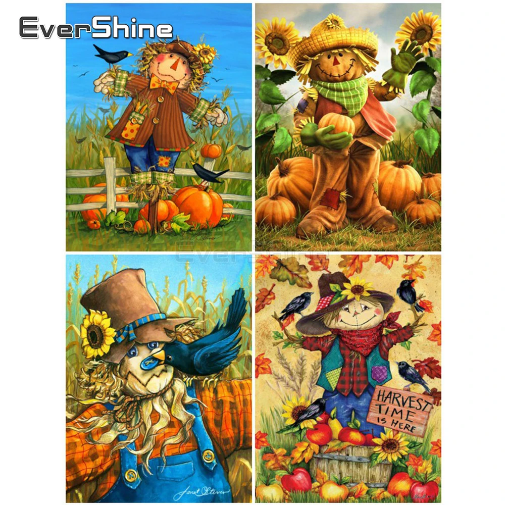 EverShine 5D Diamond DIY Painting Fall Picture Rhinestones Full Square Diamond Embroidery Scarecrow Cross Stitch Kit Home Decor
EverShine 5D Diamond DIY Painting Fall Picture Rhinestones Full Square Diamond Embroidery Scarecrow Cross Stitch Kit Home Decor
