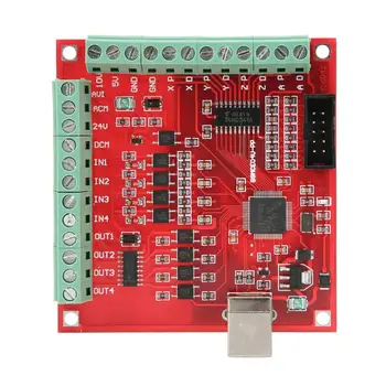 CNC USB MACH3 100Khz Red Break-out Board Support Stepper Motor Drive Servo Drive Motion Controller
CNC USB MACH3 100Khz Red Break-out Board Support Stepper Motor Drive Servo Drive Motion Controller