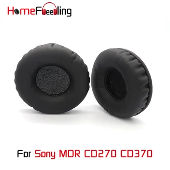 

Homefeeling Ear Pads For Sony MDR CD270 CD370 Earpads Round Universal Leahter Repalcement Parts Ear Cushions