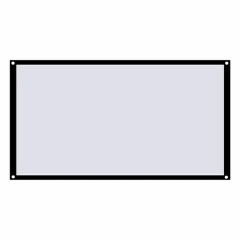 Large 16:9 Foldable Design Home Projection Screen Film Theater Outdoor 60/72/84/100/120 inch Movie Video Screen for Projector
Large 16:9 Foldable Design Home Projection Screen Film Theater Outdoor 60/72/84/100/120 inch Movie Video Screen for Projector