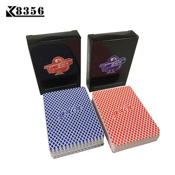K8356 GALA 2Sets/Lot Baccarat Plastic Waterproof Frosting Playing Card Game Texas Hold'em Poker Cards Board Games 2.48*3.46 inch
K8356 GALA 2Sets/Lot Baccarat Plastic Waterproof Frosting Playing Card Game Texas Hold'em Poker Cards Board Games 2.48*3.46 inch