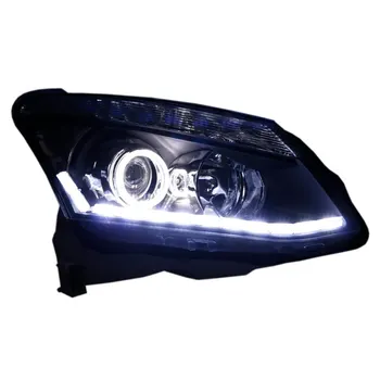 Headlight assembly for Isuzu D-MAX LED angel eye turn signal Bi-lens HID bulbs with 65W Ballast, left and right
Headlight assembly for Isuzu D-MAX LED angel eye turn signal Bi-lens HID bulbs with 65W Ballast, left and right