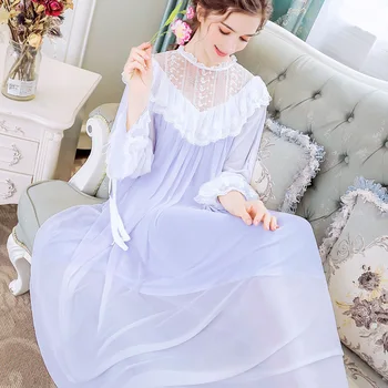Womens Nightgown Sleepwear Lingere for Nighty Sweet Casual Sexy Fairy Princess Lace Sleep Wear Lady Loose Night Dress Plus Size 
Womens Nightgown Sleepwear Lingere for Nighty Sweet Casual Sexy Fairy Princess Lace Sleep Wear Lady Loose Night Dress Plus Size