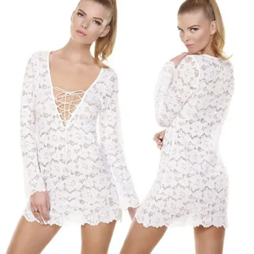 Women's Lace Crochet Bikini Cover UpSwimwear Bathing Summer Beach Dress
Women's Lace Crochet Bikini Cover UpSwimwear Bathing Summer Beach Dress