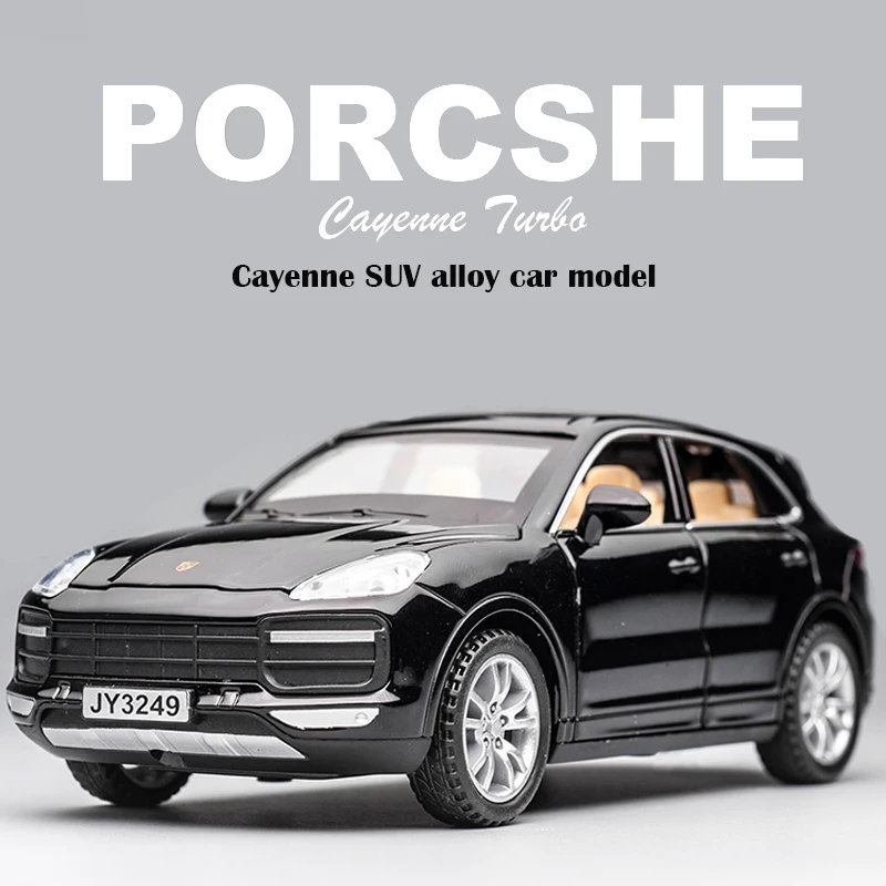 KIDAMI 1:32 Cayenne Alloy SUV Car Model Simulation Toy Cars Diecast Pull Back Car Children Toys Off-road Vehicles Decorations Gi
KIDAMI 1:32 Cayenne Alloy SUV Car Model Simulation Toy Cars Diecast Pull Back Car Children Toys Off-road Vehicles Decorations Gi