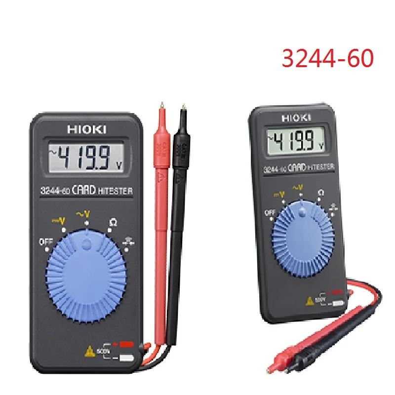 HIOKI 3244-60 Card HiTester Digital Multimeter Auto-ranging Portable Pocket Mini Multimeter
HIOKI 3244-60 Card HiTester Digital Multimeter Auto-ranging Portable Pocket Mini Multimeter