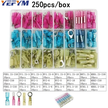 Box Heat Shrink Connectors Waterproof Solder Wire Connectors & Heat Shrink Butt Crimp Connectors - Electrical Connectors
Box Heat Shrink Connectors Waterproof Solder Wire Connectors & Heat Shrink Butt Crimp Connectors - Electrical Connectors