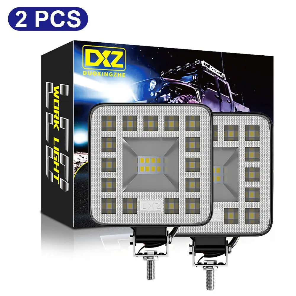 69W Work Light LED Car Flood Light Beam Square Off-road Lamp Light Fog Lighting 23LED Driving Light For ATV / Jeep SUV/Truck
69W Work Light LED Car Flood Light Beam Square Off-road Lamp Light Fog Lighting 23LED Driving Light For ATV / Jeep SUV/Truck