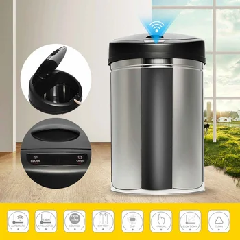 30/40/50/60L Stainless Steel Automatic Electronic Dustbin SensorTact Dustbin Rubbish Waste Bin Kitchen Trash Smart Motion Sensor
30/40/50/60L Stainless Steel Automatic Electronic Dustbin SensorTact Dustbin Rubbish Waste Bin Kitchen Trash Smart Motion Sensor