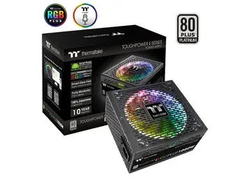 Tt (Thermaltake) 1050W TPI RGB PLUS 1050W power supply (Platinum certification/full-module digital/RGB PLUS fan/10year warranty)
Tt (Thermaltake) 1050W TPI RGB PLUS 1050W power supply (Platinum certification/full-module digital/RGB PLUS fan/10year warranty)