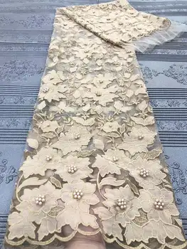 New fashion French Nigerian African Net Tulle Mesh beaded Lace Fabric 5yards/lot High Quality for Party Dress
New fashion French Nigerian African Net Tulle Mesh beaded Lace Fabric 5yards/lot High Quality for Party Dress