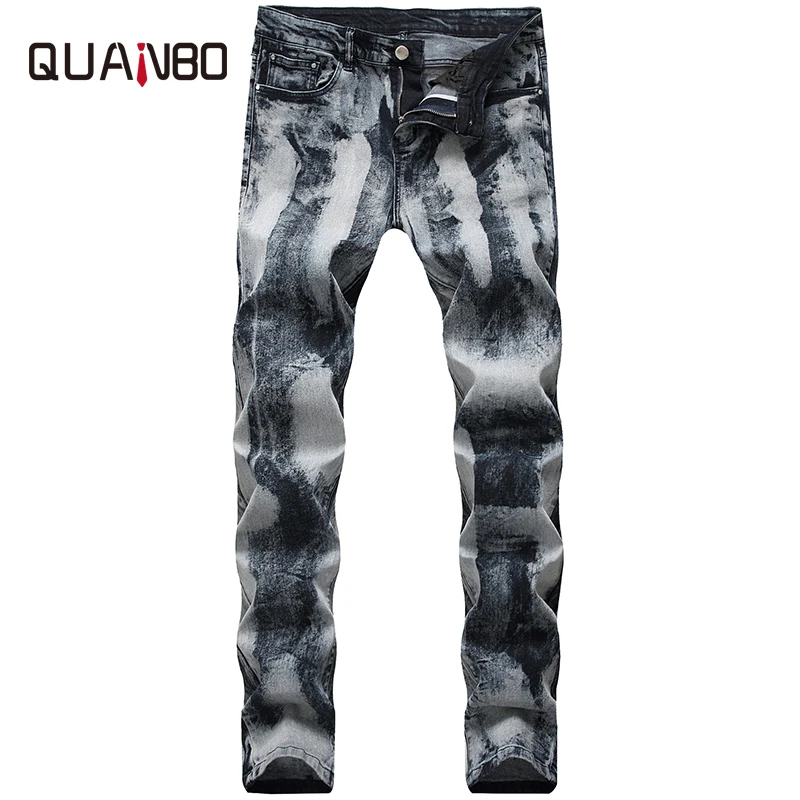QUANBO 2019 New Jeans Men Classical Slim Fit Elastic Jeans Men's Golden Silvery Coppery Denim Trousers Brand Biker Jeans 38 40
QUANBO 2019 New Jeans Men Classical Slim Fit Elastic Jeans Men's Golden Silvery Coppery Denim Trousers Brand Biker Jeans 38 40