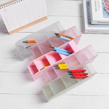 4 Grid Diagonal Pencil Holder Desktop Organizer Storage Box Pen Barrel Sundries Case Multifunctional Stationery School Supply
4 Grid Diagonal Pencil Holder Desktop Organizer Storage Box Pen Barrel Sundries Case Multifunctional Stationery School Supply