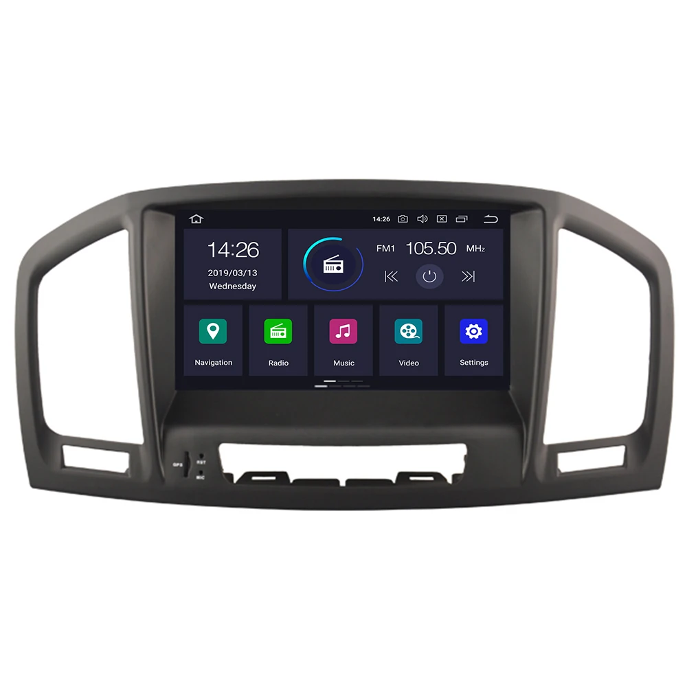 PX5 Android 10 автомобильный DVD GPS для OPEL INSIGNIA 2008-2011 Автомобильный аудио 4 Гб RAM + 32 FLASH 8 Octa