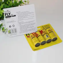 4 רולס דביק לטוס נייר לחסל זבובי חרקים בית גן דבק נייר מלכודת טוס באג יתושים רוצח מלכודת מכשיר(China)