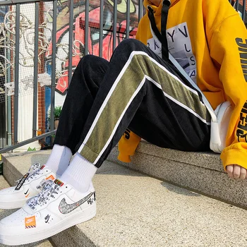 2019 UYUK Fall Collection Of New Casual Corduroy Color Contrast Korean Edition Super Loose Student Plus-size Pants Homme
2019 UYUK Fall Collection Of New Casual Corduroy Color Contrast Korean Edition Super Loose Student Plus-size Pants Homme