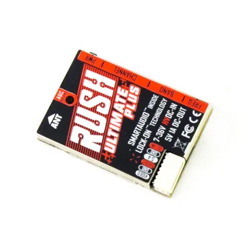RUSH TANK PLUS 5.8GHz 48CH Smart Audio 0/25/200/500/800mW Built-in AGC Mic Switchable FPV Transmitter VTX For RC Drone Accs
RUSH TANK PLUS 5.8GHz 48CH Smart Audio 0/25/200/500/800mW Built-in AGC Mic Switchable FPV Transmitter VTX For RC Drone Accs