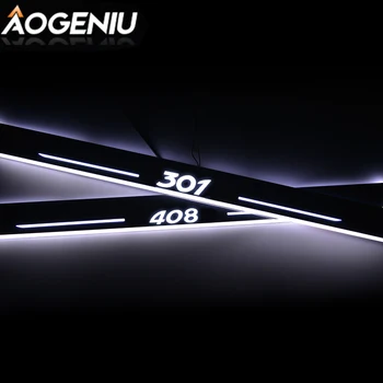LED Door Sill Acrylic Compatible For PEUGEOT 301 408 1007 4008 2005-2019 Pedal Exterior Scuff Plate Moving Light Car Accessories
LED Door Sill Acrylic Compatible For PEUGEOT 301 408 1007 4008 2005-2019 Pedal Exterior Scuff Plate Moving Light Car Accessories