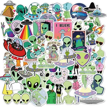 50Pcs Alien Graffiti Stickers ET UFO Cartoon Pegatinas DIY To Laptop Skateboard Suitcase Car Sticker for Macbook/Asus/Xiaomi/PS4 
50Pcs Alien Graffiti Stickers ET UFO Cartoon Pegatinas DIY To Laptop Skateboard Suitcase Car Sticker for Macbook/Asus/Xiaomi/PS4
