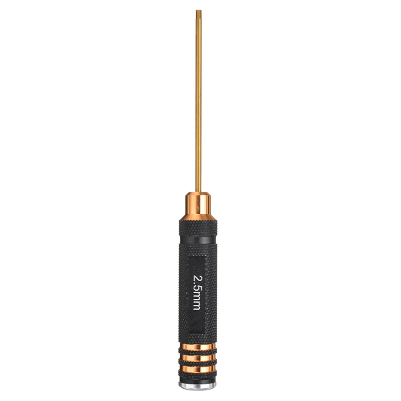 For Rc Helicopter Rc Toys Tools 4 pcs Hex Screw Driver Set Titanium Plating Hardened 1.5 2.0 2.5 3.0mm Screwdriver Mayitr