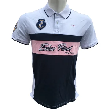 

men's polos shirt eden park homme short sleeve poloshirt men french brand business casual embroidery social cotton golf tops