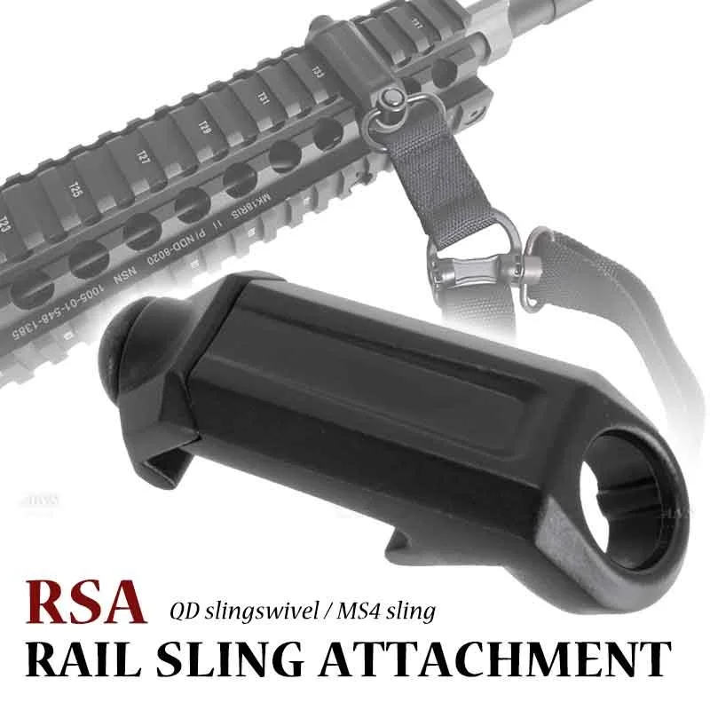 Abay Airsoft Tactical RSA QD Rail Sling Attachment Quick Detach Sling Swivel Mount Adapter Rifle Gun Accessories
Abay Airsoft Tactical RSA QD Rail Sling Attachment Quick Detach Sling Swivel Mount Adapter Rifle Gun Accessories